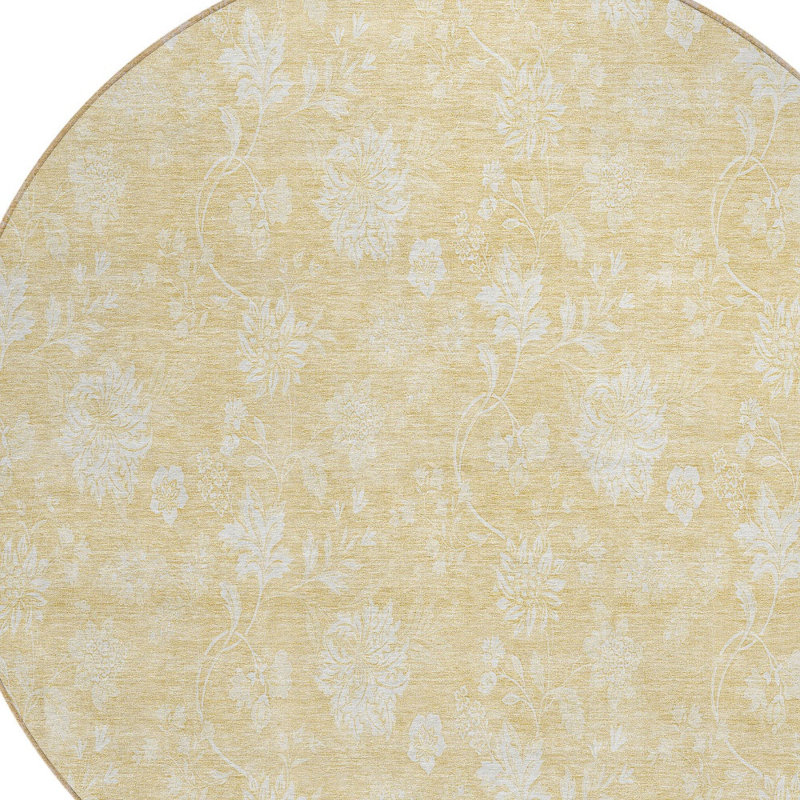 Tapis d'intérieur rond 8 pi