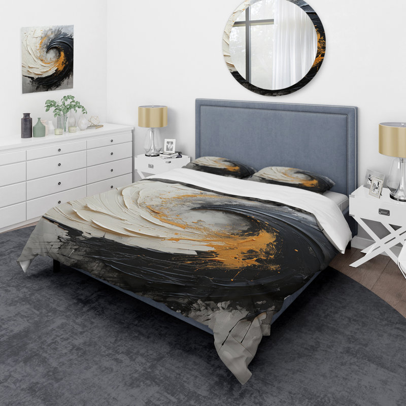 Ensemble de housse de couette en microfibre / polyester Infinite Motion IV Bedding