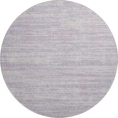 Premium Machine Washable Prisco Lavender Rug