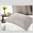 Luxury 7 Piece Polyester King Bedding Sets, Modern Taupe Home Style