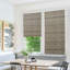 Fabdivine Elegant Floral Handmade Block Print Linen Roman Shade for Window Treatment, 100% Blackout Corded Blinds for French Door, Red, Kitchen, Room Darkening, Black Forest-678087772