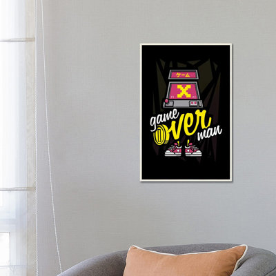 «Gaming XV», reproduction d'art sur toile encadrée