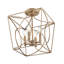 Plafonnier semi-encastré 4 lumières Gracie Oaks Dumais-1340347949