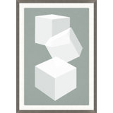 Falling Cubes 4 Print by Thom Filicia