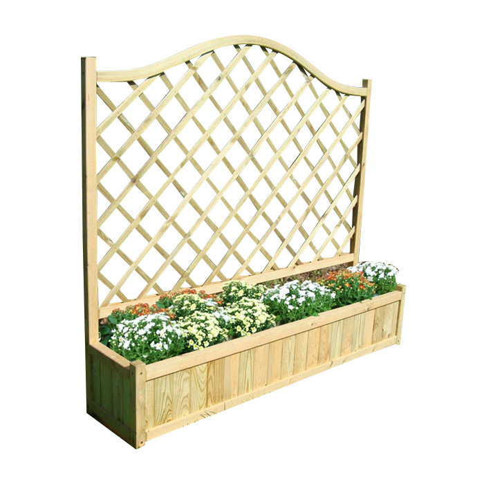 Alberto Wood Planter Box