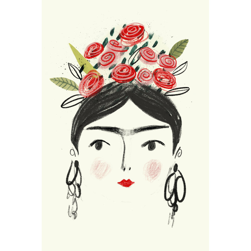 Frida's Dreams II, H 18 po x l 12 po x P 1,25 po