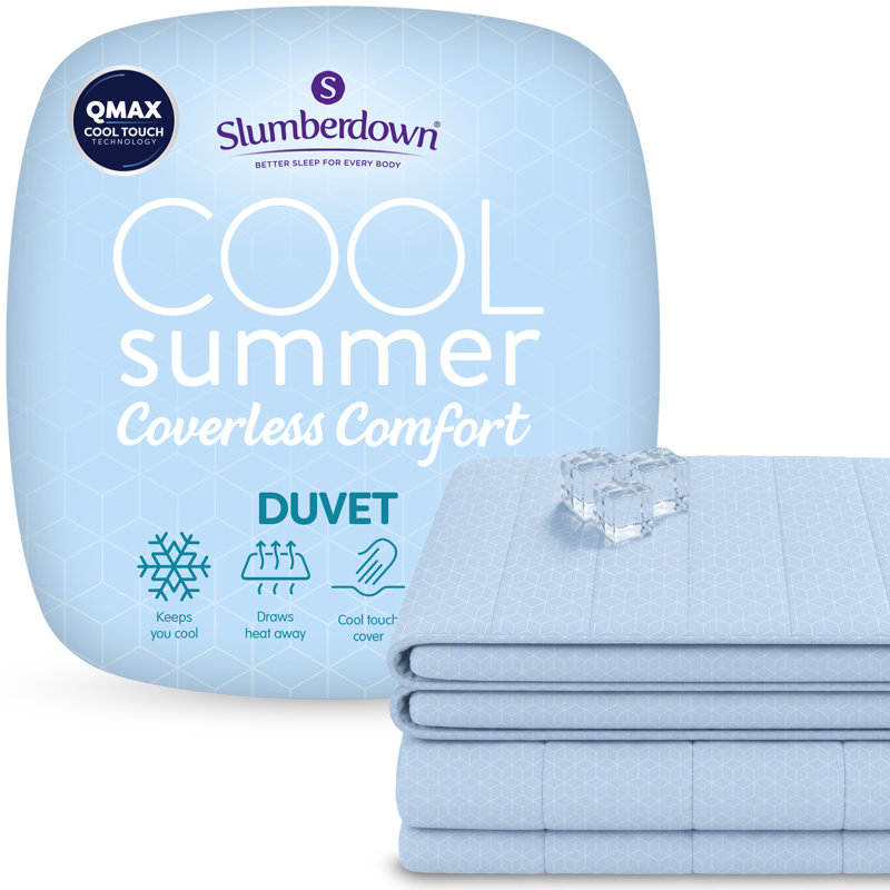 Slumberdown Cool Summer PCM Coverless Comfort Duvet, 200 x 200 cm