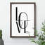 Love - Picture Frame Typography-62802514-62802517