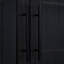Armoire de 60 po de hauteur avec éclairage à DEL, deux tiroirs, porte en verre trempé pour le bureau, grand éclairage de style noir-264569939-264569941
