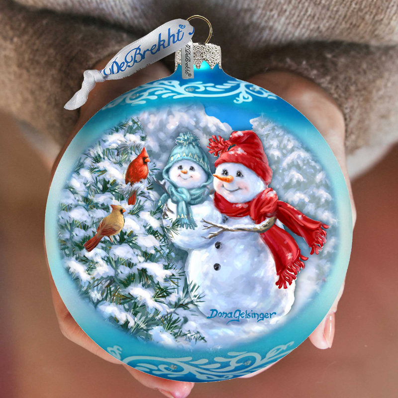 5.5'' Glass Ball Ornament