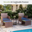 Ensemble de conversation pour 2 personnes en osier avec repose-pieds et table basse-953575355-953575357