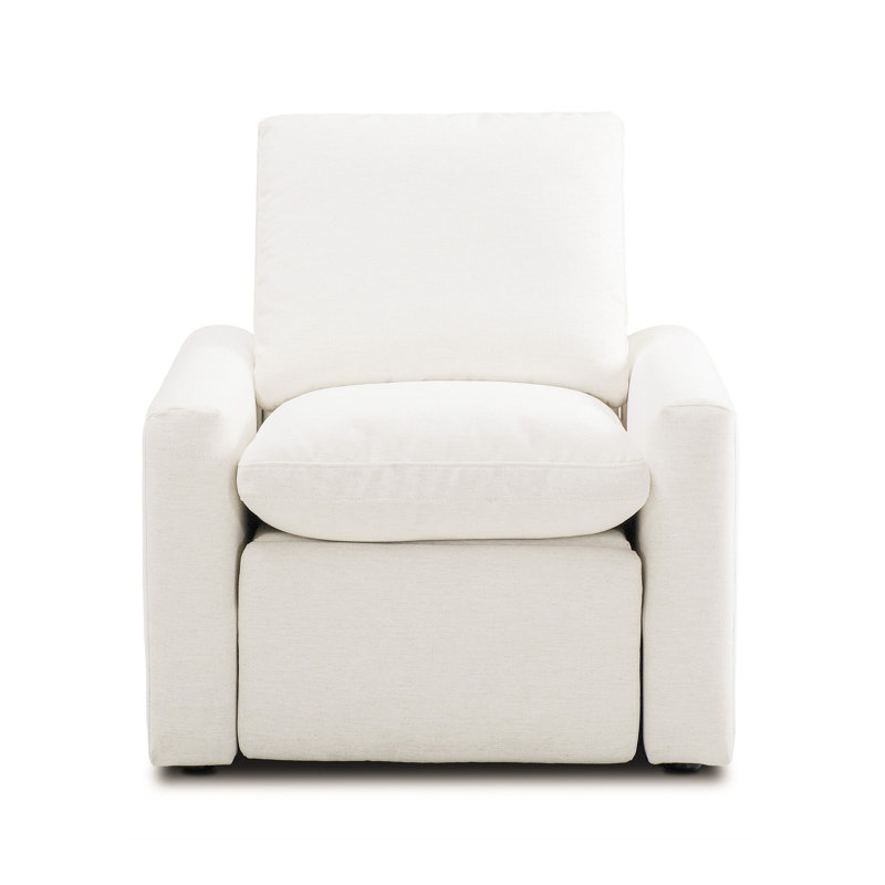 Tillery Recliner, Polyester Blend, Crypton Nomad Snow