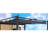 Outdoor Patio Retractable Pergola Replacement Canopy - 13X10 Ft, Gray , Sun Protection Ft Shelter Fabric, Protection, Gray, Easy Assembly