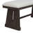 Dining Table Set, Rectangular Kitchen Table With 4 Chairs & 1 Bench (Espresso)-2139545222