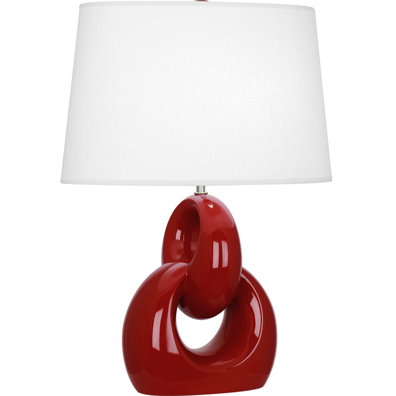 Fusion Table Lamp, Oxblood