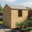 Prasco 6 Ft. W x 6 Ft. D Shiplap Apex Shed-29354271