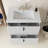 30" Bathroom Vanity With Ceramic Sink-501961946