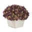 Arrangement d'hortensias lavande en pot synthétique-21224845