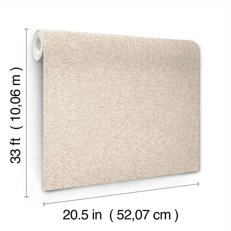 Papier peint tissé, Beige