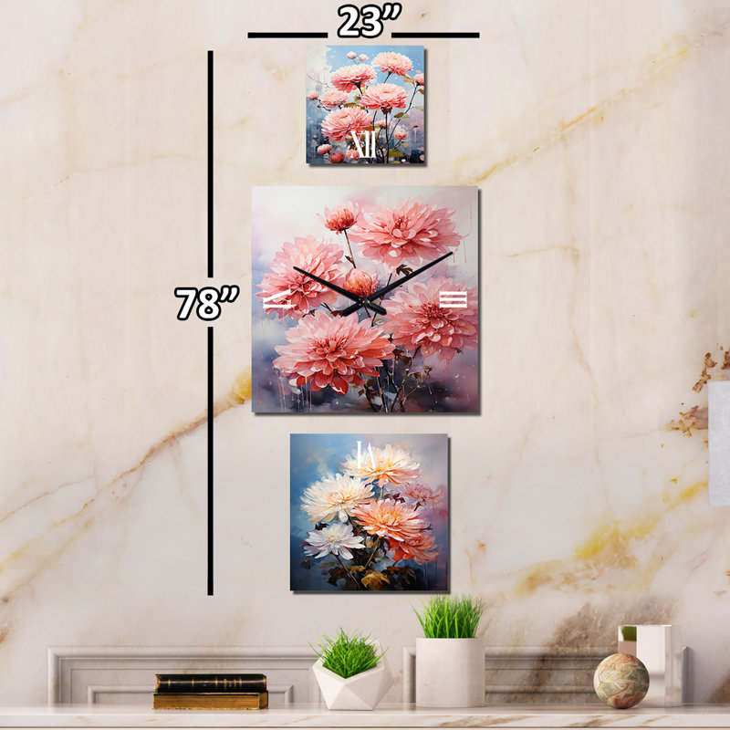 Grande horloge verticale Jamique - Mums