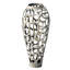 Tall Silver Aluminium Floor Vase-1882583037-1882583039