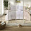 Ensemble de literie réversible en coton, motif floral, double / grand, décoration intérieure