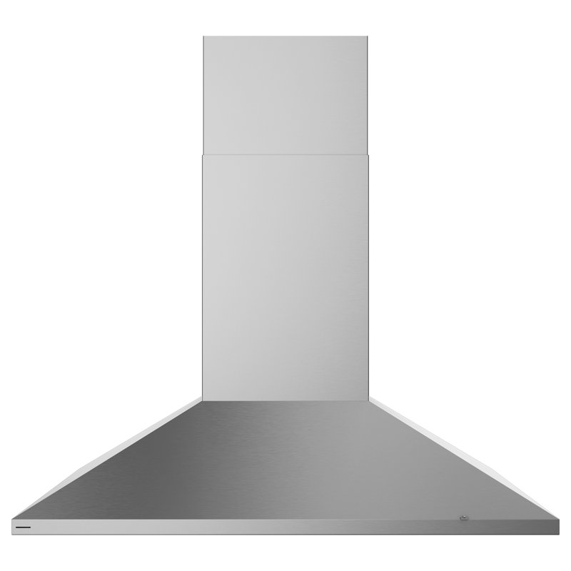 Monogram 48" Island Pyramid Chimney Vent Hood With Air Quality Sensors, 14'", Integral