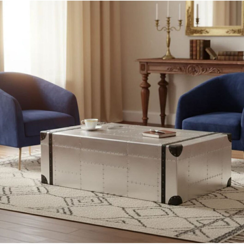 Table basse en aluminium Hampton