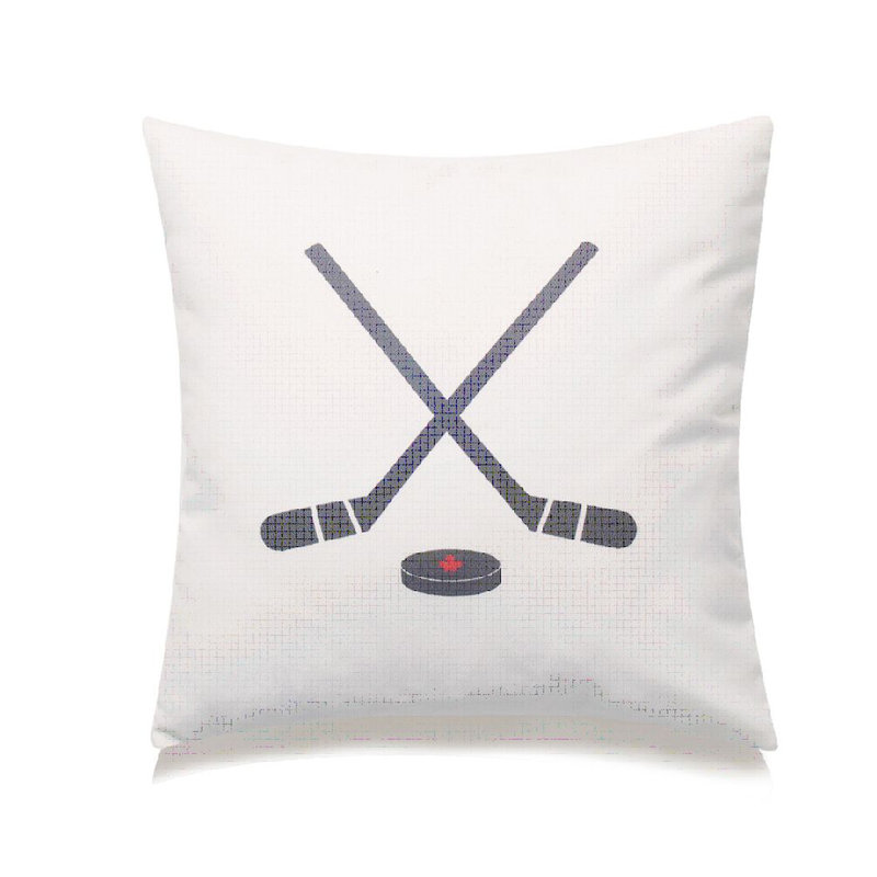 Housse de coussin O Canada, Plumes