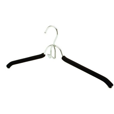 Cintre en métal rembourré de mousse antidérapante pour robe / chandail / chandail