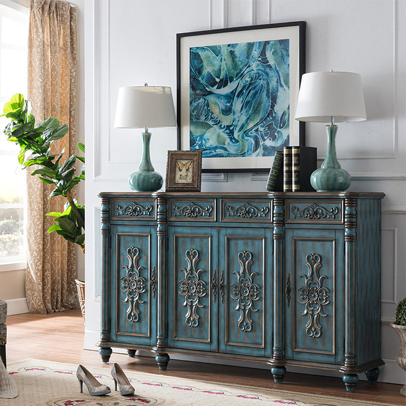 Armoire de rangement pour chaussures 36 paires, Bleu