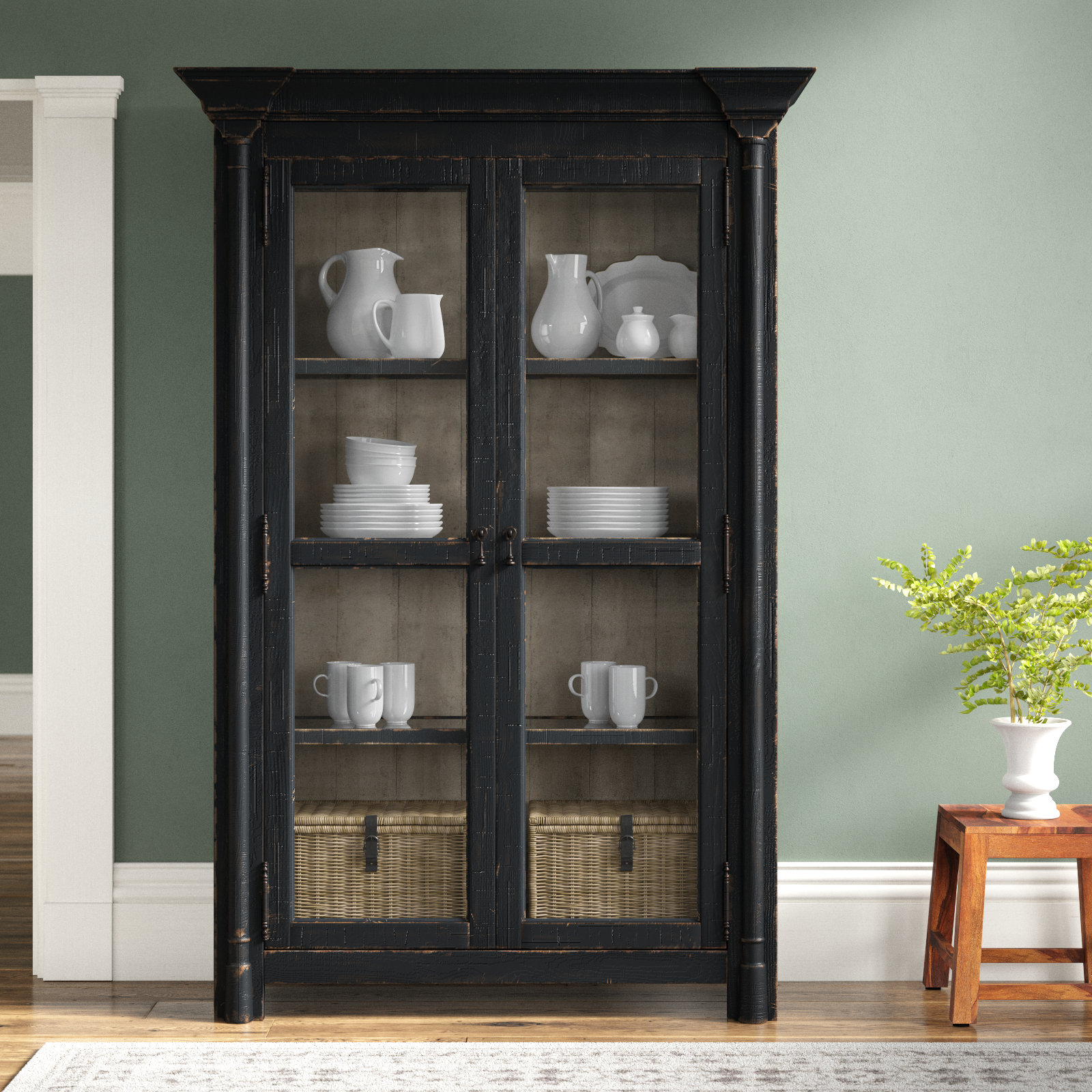 CiaoBella Dining Cabinet, Black