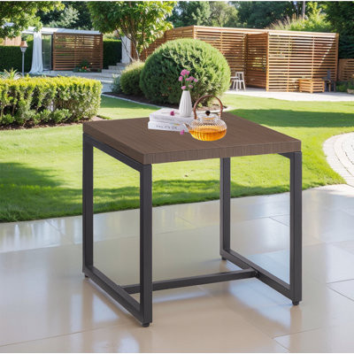 Naresa Metal Outdoor Side Table 