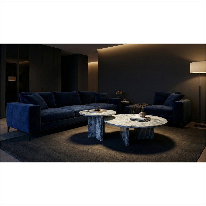 Ensemble de tables basses gigognes Modern Modern