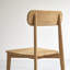 Jonak 46cm H Solid Wood Side Chair in Beige