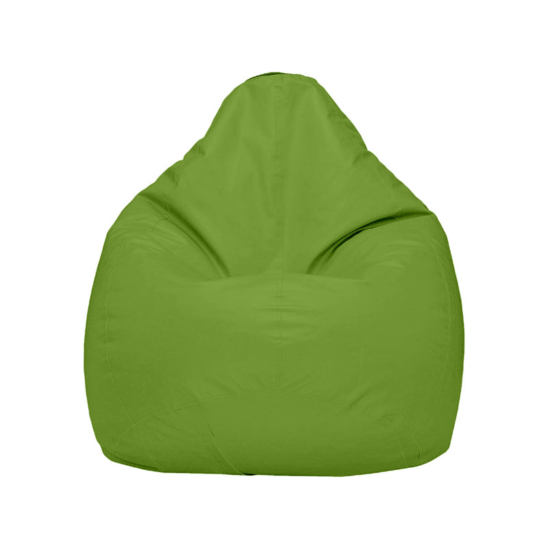 Housse de coussin d'intérieur en similicuir Ample - rembourrage non inclus, Vert