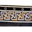 Antique Chinese - Baotou Allover Medallion Knotted Rug