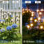 Lumières décoratives solaires à DEL pour l'extérieur, 80 lumières DEL, éclairage de jardin imperméable, allumage / arrêt automatique de l'atmosphère romantique-126539540