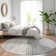 Machine-Washable Stain Resistant Area Rug with Non-Slip Backing