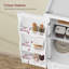 Garde-manger 71,7 po Neviyah avec 6 tablettes de porte et tablettes réglables-868795137