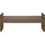 Banc rembourré en tissu brun Hickory-844275109-844275110