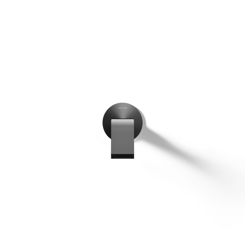 Components Wall-Mount Bathroom Sink Faucet Trim, Matte Black