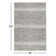 Malta Grey Machine Washable Rug