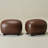 23" W Faux Leather Ottoman-1562724439