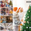 Arbre de Noël hybride PE / PVC-721652811