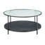 Ensemble de 2 tables d'appoint modernes 2 pièces