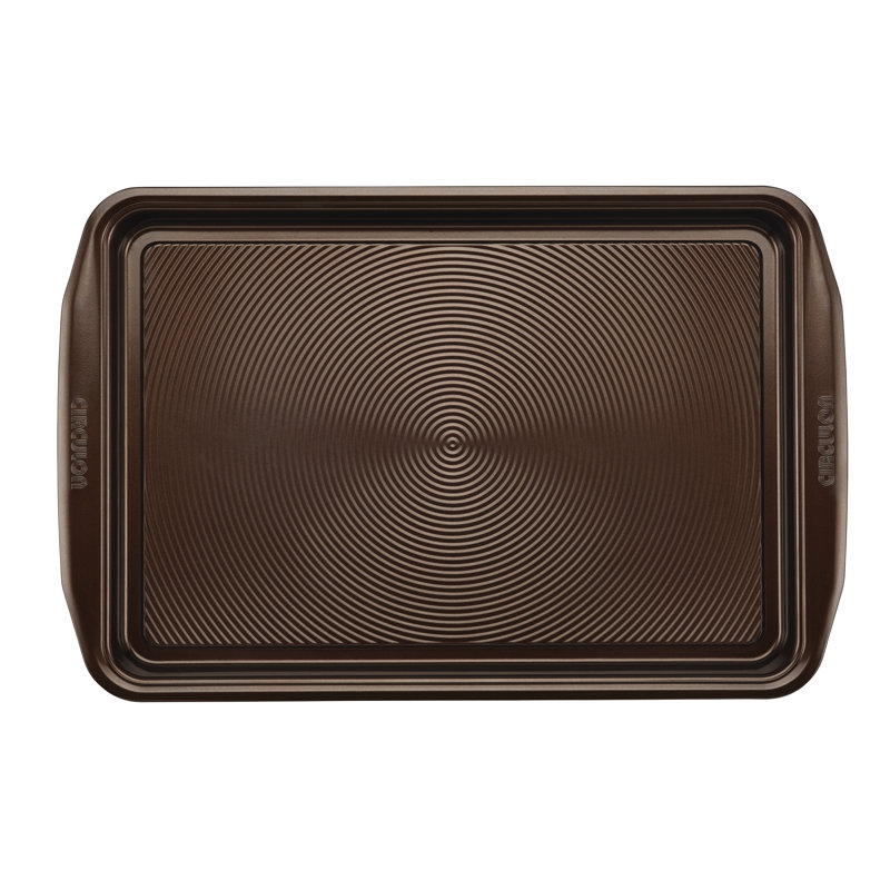 Circulon Bakeware Nonstick Cookie Pan / Cookie Sheet, 17" H x 11" W, Silver