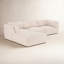 Matina Lounge Modular Sectional Taupe-1849878284