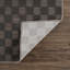 Tapis noir lavable à la machine Kwan-347117194