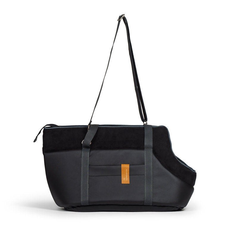 Pet Carrier, Black, 32cm H x 58cm W x 30cm D